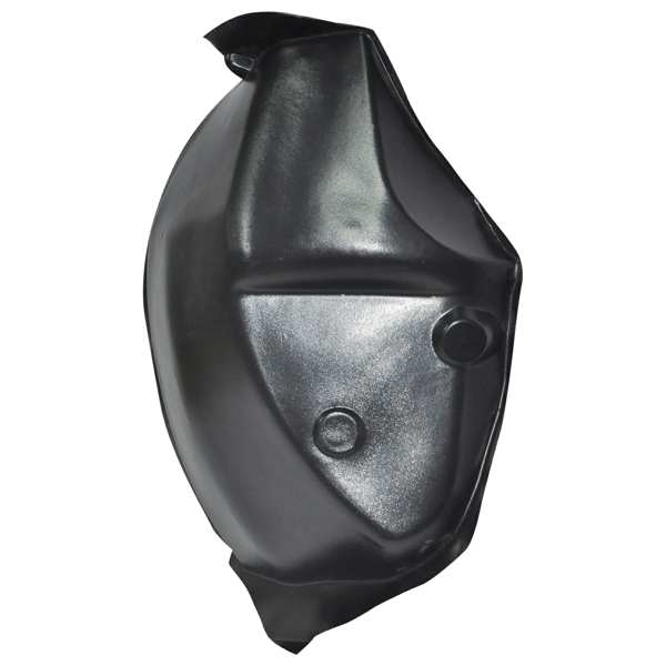 Plastic wheel housing